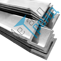 Уголок AISI 304 75,0х75,0x5,0 мм матовый